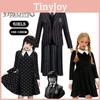 School Addams Uniform Girls Kids Dress Cosplay Halloween Xmas Partys