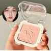 Jednobarevná paletka očních stínů ve tváři Matte Pearl Rouge Highlight Dlouhotrvající obrysová tvářenka
