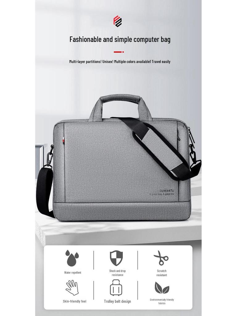 Wasserdichte Oxford-Stoff Laptoptasche und Hülle für 15,6" und 14" Notebooks