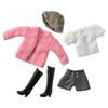 Takara Tomy Licca Dress LW-15 Fuwaaman Look Outfit, Doll Play, 3+ Years, Pink