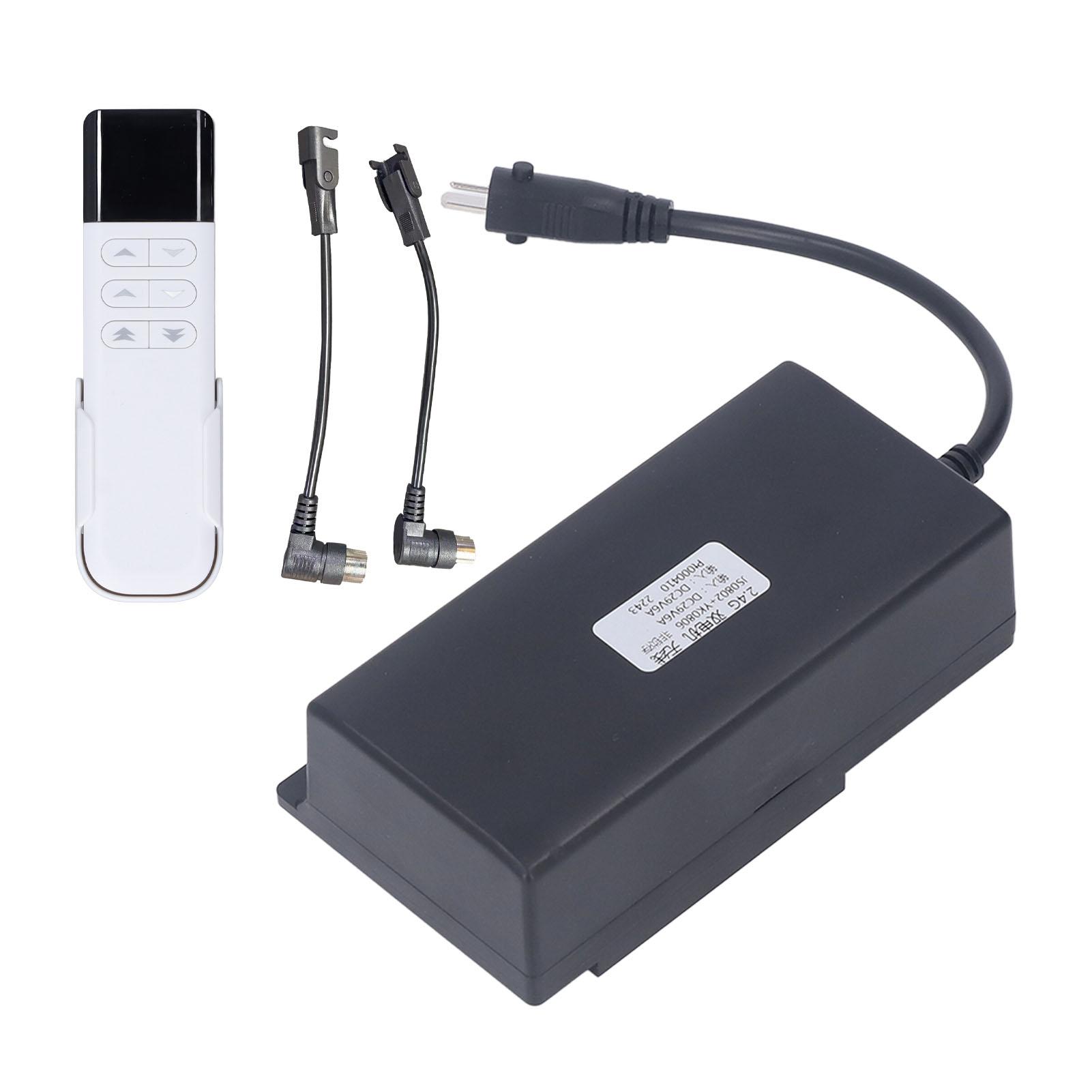 

Recliner Wireless Controller 2.4G Single Motor Wireless Remote Control 1 for 2 Motor DC29V Electric Recliner Controller