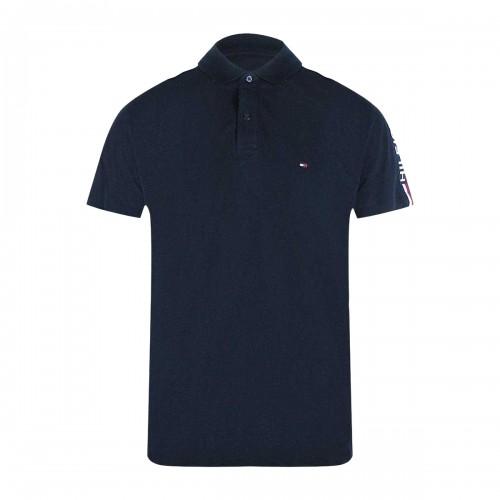 Tommy Hilfiger Men's Taped Sleeve Polo Shirt