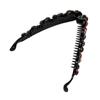 Korean Style Crystal Hair Claws Elegant Sweet Hairpins Rhinestones Banana Clip  For Women Girls