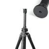 The SWFOTO is an extendable carbon fiber tripod assembled with a carbon fiber tripod and extension ET-01 pole.