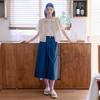 Thursday Island Women Flower Pattern Round Collar Blouse T264mbl291w