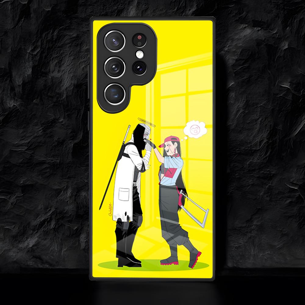 

Butcher Vanity Album Phone Case For Samsung S26 S25 Edge Ultra 24 23 22 21 Ultra Plus Fe A55 56 15 4G 5GGlass Cover Galaxy S22 Ultra 5G