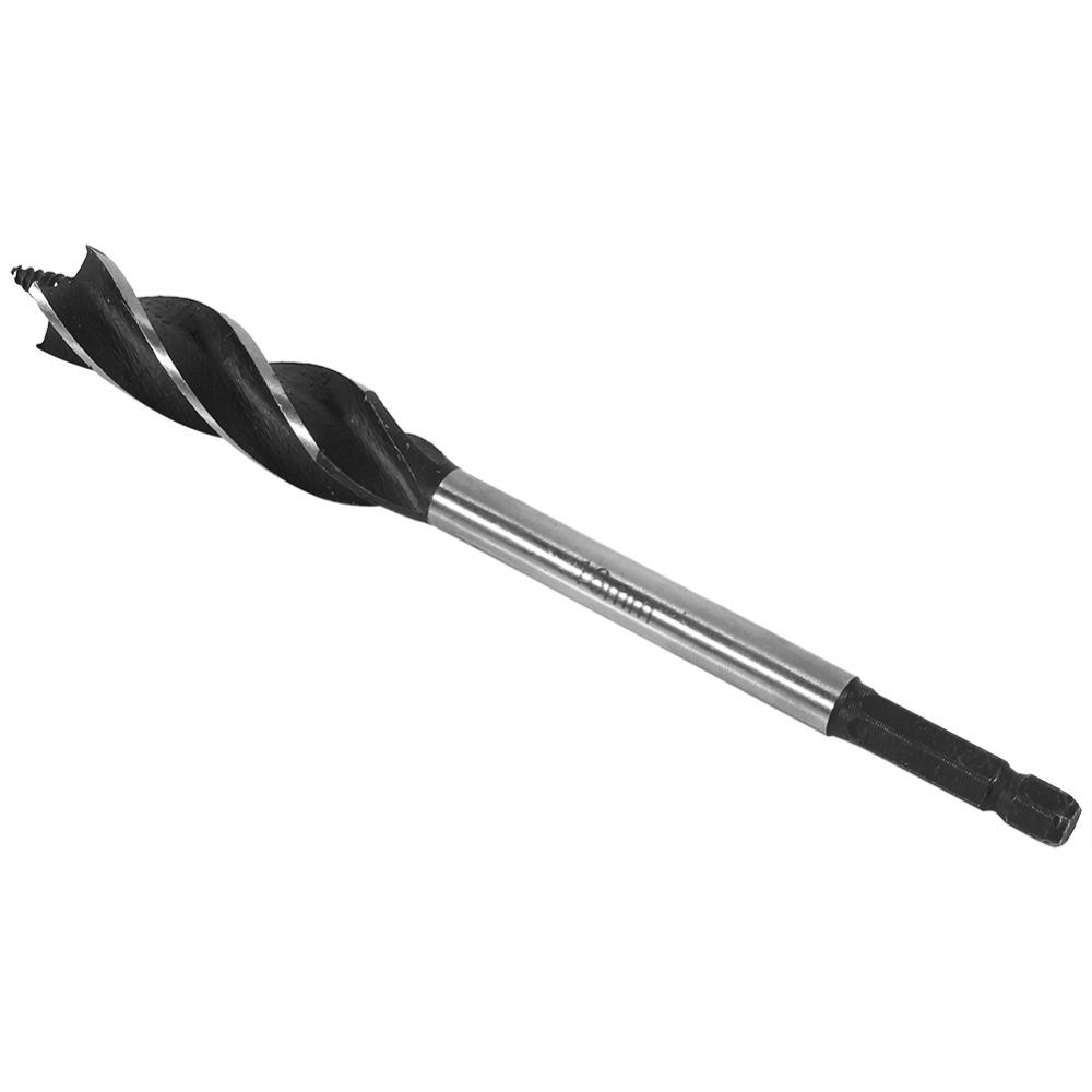 1pcs /2pcs High Carbon Steel Auger Drill Bit Four-Edge Woodworking Drill Bit  For Carpenter