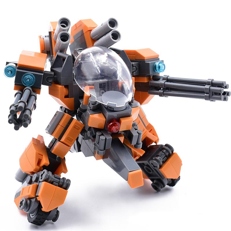 336pcs Robot Anime Figure Building Blocks Christmas Toys For Children Model Building Kits Figure Block Craft Toys For Adults