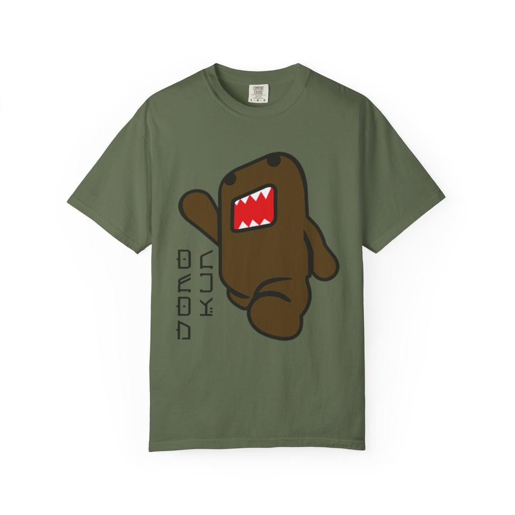 Men's Cotton T-Shirt, Quick Dry Breathable, Summer Casual Wear Cute Domo Kun Unisex Garment-Dyed T-Shirt, Cartoon Tee, Gift for Geeks, [...]