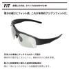 A-Fit Men's Polarized Sunglasses for Sports, Golf, Running, and Baseball, UV Protection, BlackRed, Polarized Light Smoke Lens, AF-7006PLSM-C2