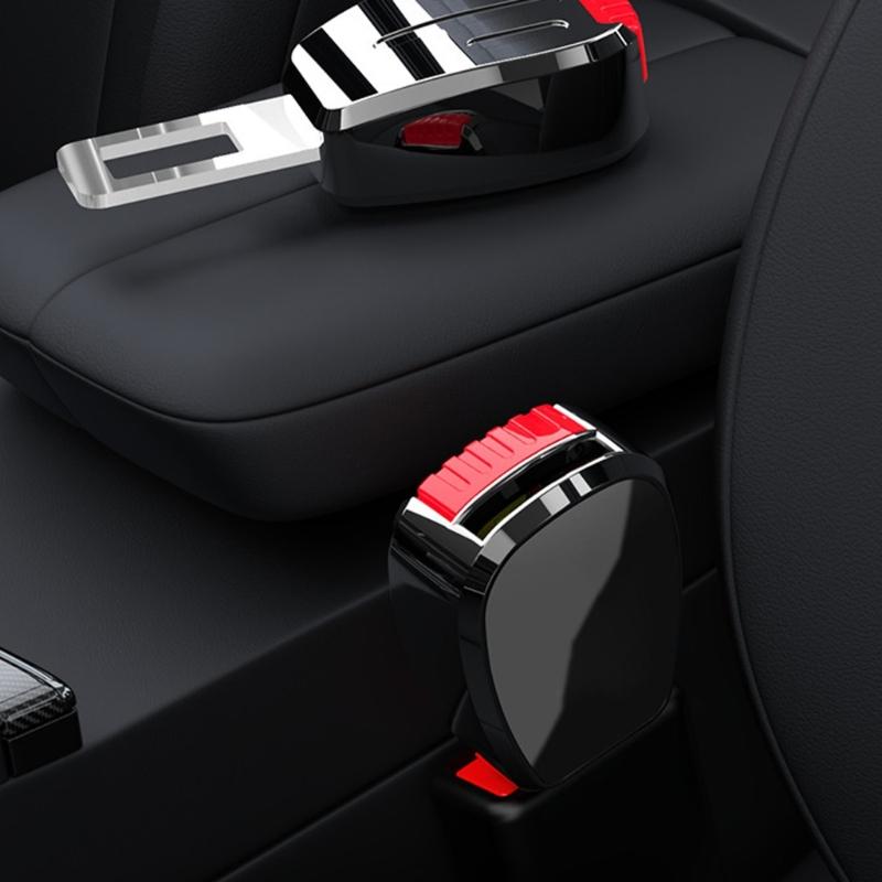 Passenger Friendly High Strength Alloy Seatbelt Extender Lengthener for Increased Mobility Long Trip and Daily Commutes