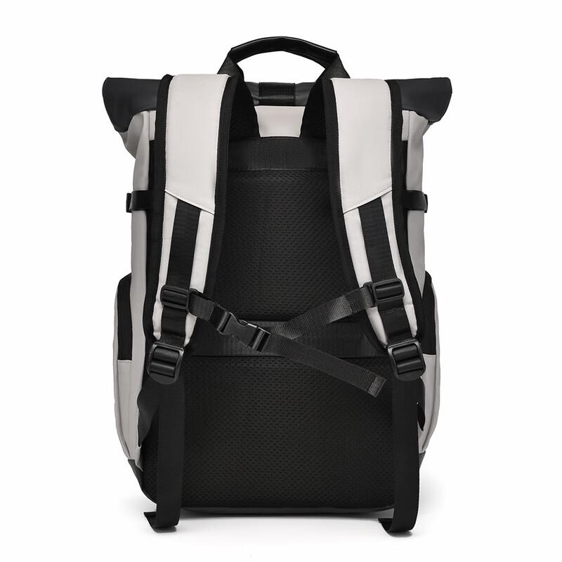 Men's Fashion Roll-Top Backpack