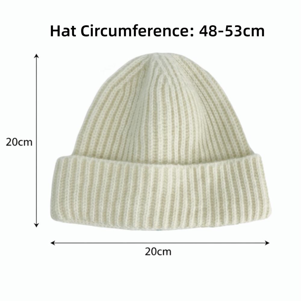 Candy Color Beanie Cap Solid Color Skullies Beanies Fashion Kids Beanie Hat Autumn Winter