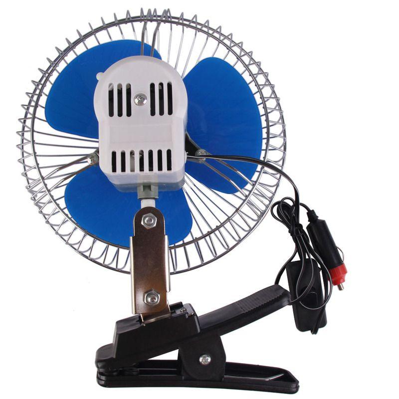 12v Car Fan-strong Wind Low Noise Auto Summer Truck Air Cooler