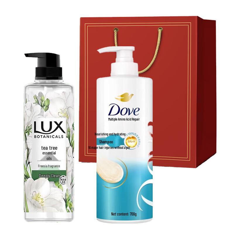 Dove Family Hydrating Shampoo & Shower Gel Set