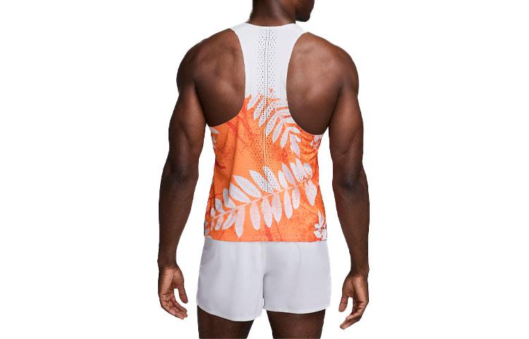 Nike Dri Fit Running Tank Top Men's Orange FQ1363-803