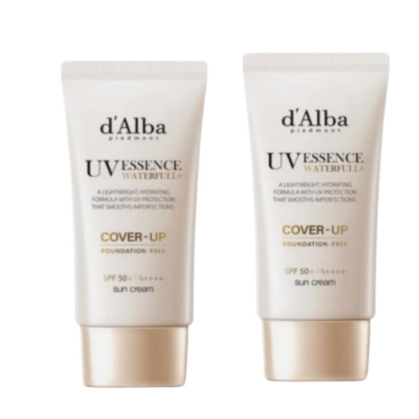

d Alba Waterfull UV Essene Cover-Up Солнцезащитный крем Бежевый 50мл+50мл Корейская красота