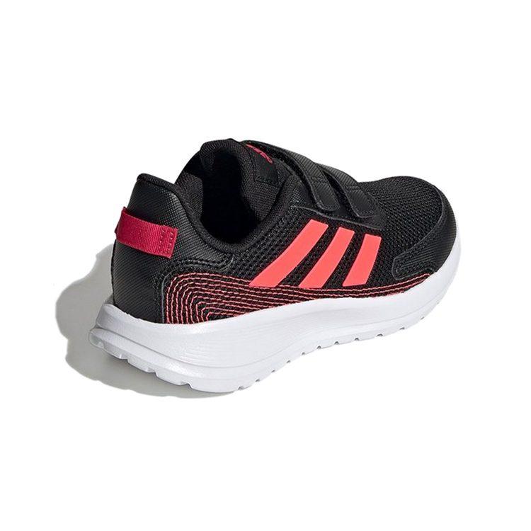 adidas Run C Comfortable Breathable Low Top Kids' Running Shoes Black Pink Children Aged 3 7 Years Old FW4013