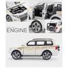 1/32 Scale Mitsubishis Pajero Suv Alloy Model Car Metal Diecast Vehicle Toy Model Collection Simulation Sound Light Toy for Kids Gift