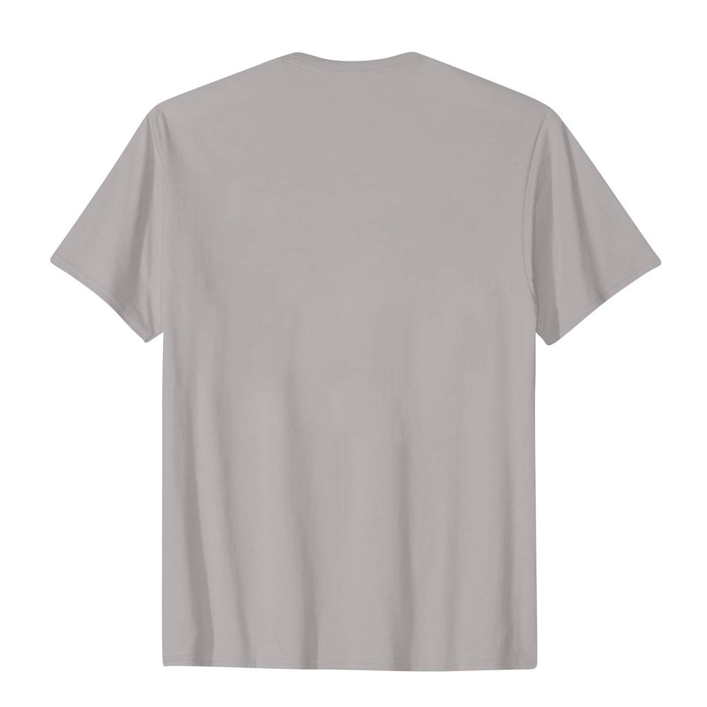 Lässiges, tägliches T-Shirt mit Rundhalsausschnitt und Aufdruck für Damen, kurzärmelig, Buchstaben-Oberteil