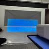 Professional Projector Screen Foldable Design 30°Viewing Angle Improved Brightness For Home Theater Optical Coated