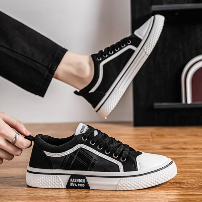 Men Shoes Classics Low-top Canvas Shoes Breathable Casual Shoes Youth Student Skateboard Shoe Non-Slip Sneakers for Men Big Size