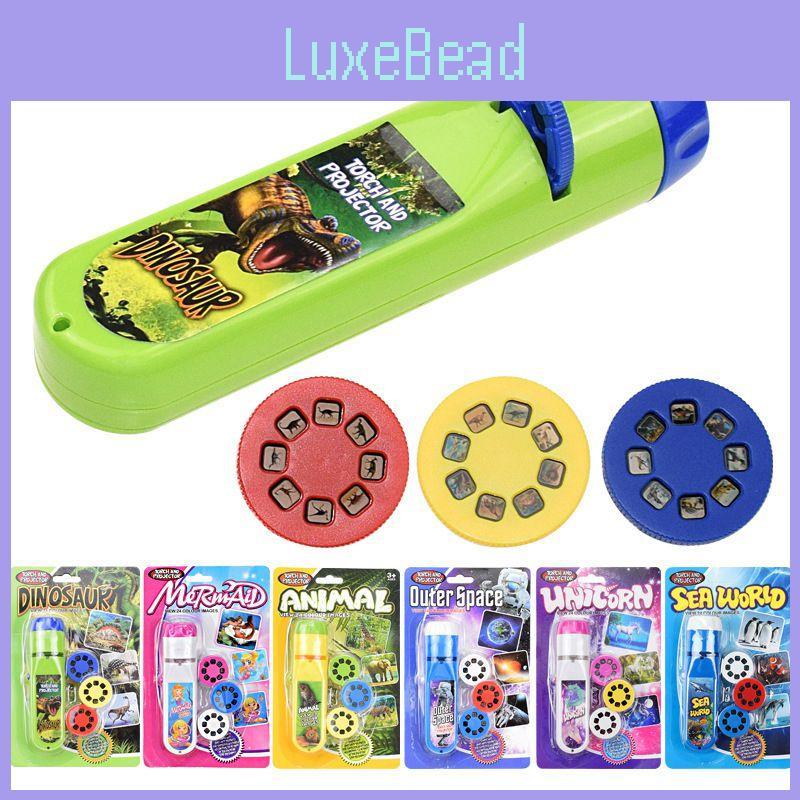 Torch Projector For Kids Featuring 24 Colorful Patterns And Themes**