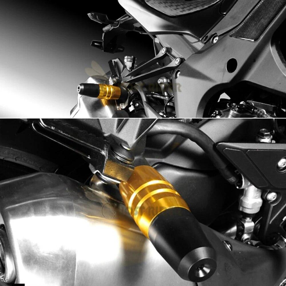 For Kawasaki Z650 Z750 Z900 Z800 Z250 Z300 Ninja 250 300 Z1000 Z1000SX Motorcycle CNC Crash Pads Exhaust Sliders Crash Protector