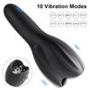 Male Masturbator Exerciser Glans Vibrator Massager Penis Delay Trainer Vibrating Stimulator Sex Toys for Men Adults Products 18+