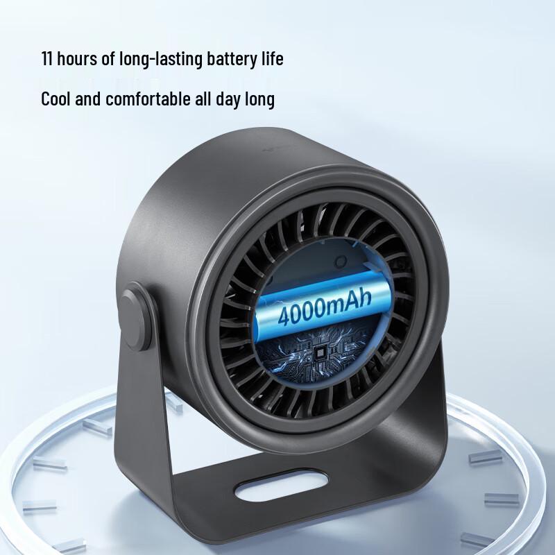 BULL USB Rechargeable Circulating Mini Desk & Wall Fan