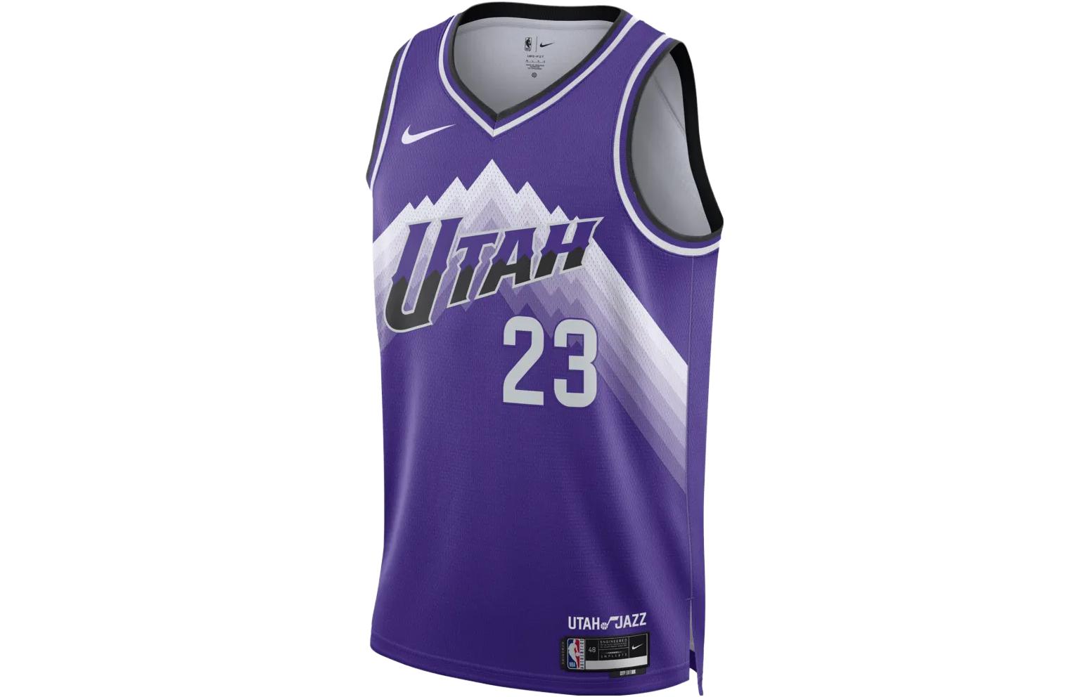 Мужская майка Nike Lauri Markkanen Utah Jazz 2025/26 Icon Edition Nike Dri FIT NBA Swingman DX8521-507 M