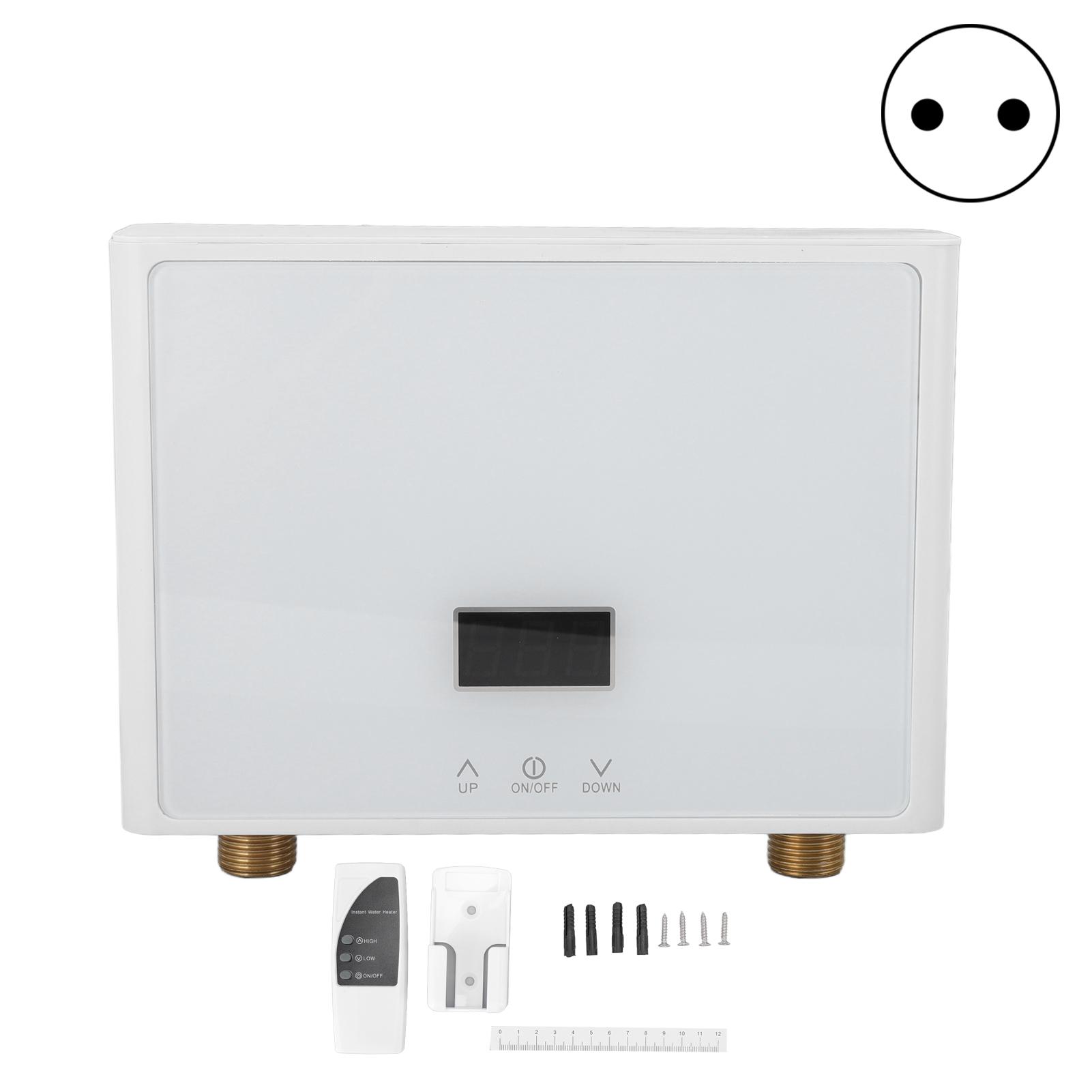 

Бытовой проточный водонагреватель 3000 Вт Интеллектуальный с переменной частотой и постоянной температурой Электрический белый