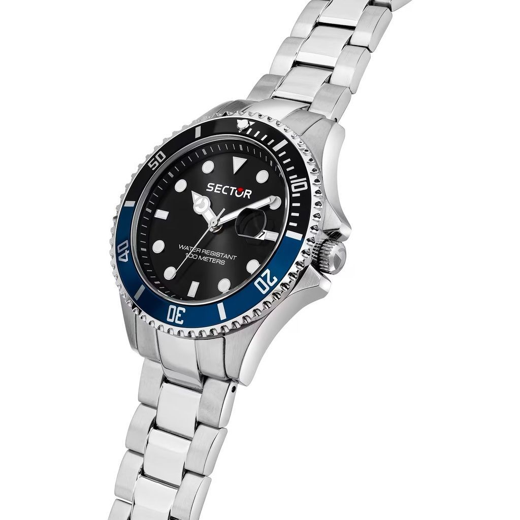 Sector 230 Stainless Steel Black Dial Quartz R3253161060 100M Men's Watch