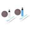 Pick Peel Stone Kit Flat Round Stone Metal Plastic Natural Depth Small Compact Picky Stone DIY Making for Relieve Tension