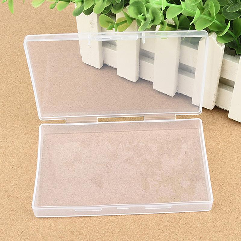 Plastic Box Transparent Jewelry Organizer Sample Box Small Tool Storage Box Nail Enhancement Tool Box Mobile Phone Repair Case