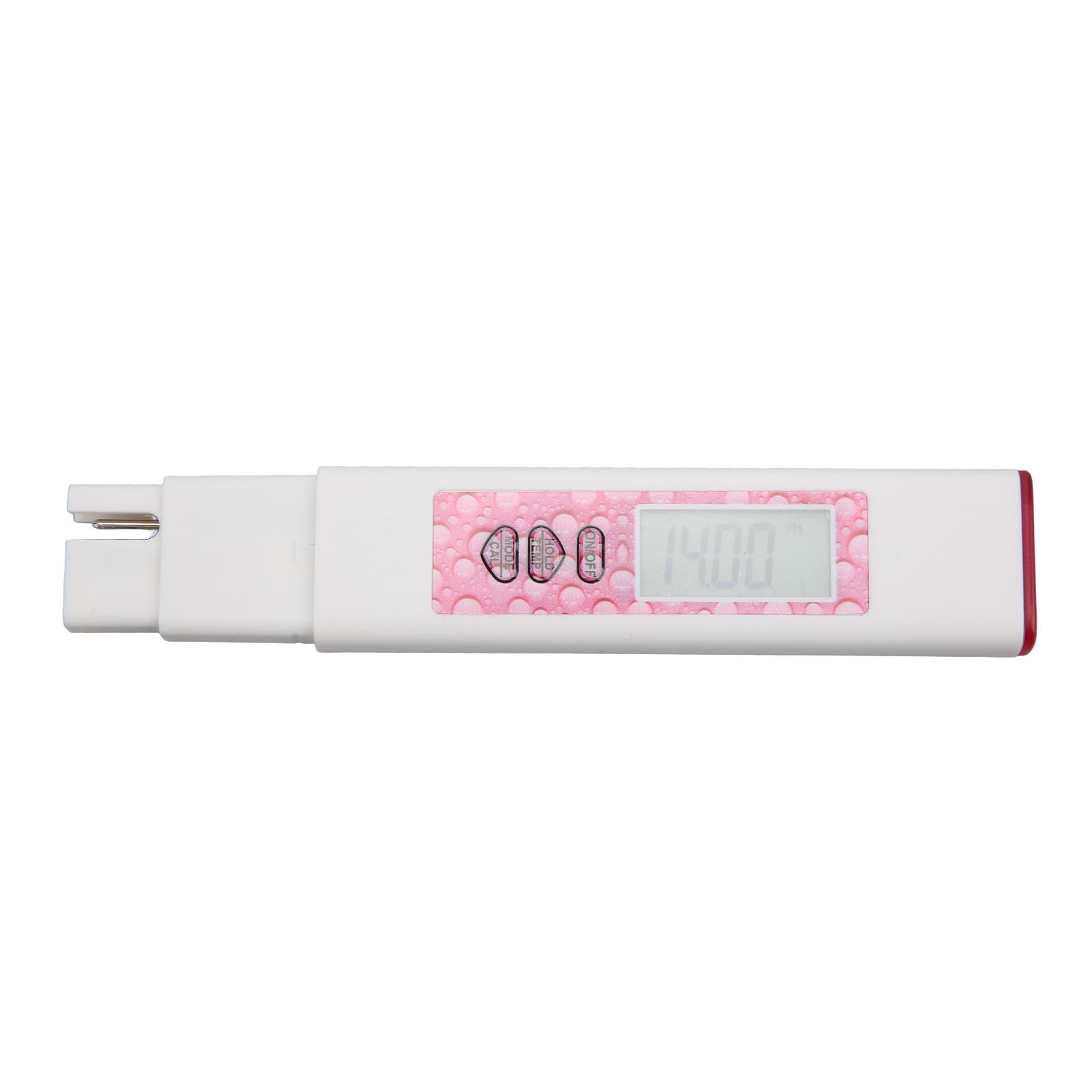 

4 в 1 тестер воды PH-метр TDS-метр Четкий дисплей с подсветкой Цифровой тестер воды для розовый