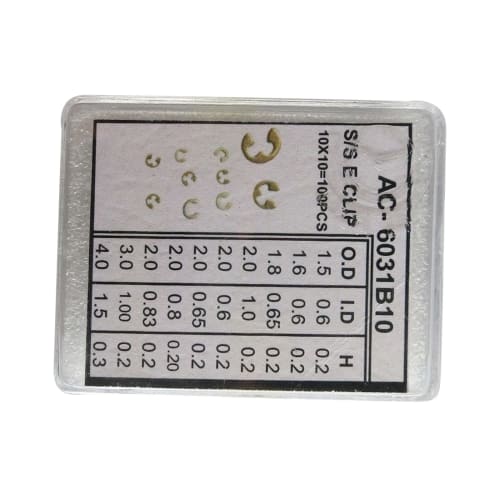 

2024 90PCS Various Chronograph Watch Pusher Buttons C-Clip E-Clip Circlip Ring Spare Parts Accessories DIY Parts