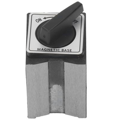 Magnetic Base Stand Magnetic Base Holder High Hardness 33lb M5 Threaded Dial V Indicator Magnetic Base Stand Magnetic Holder Bed