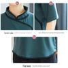 Jianhu Women's Qipao Collar Summer Top