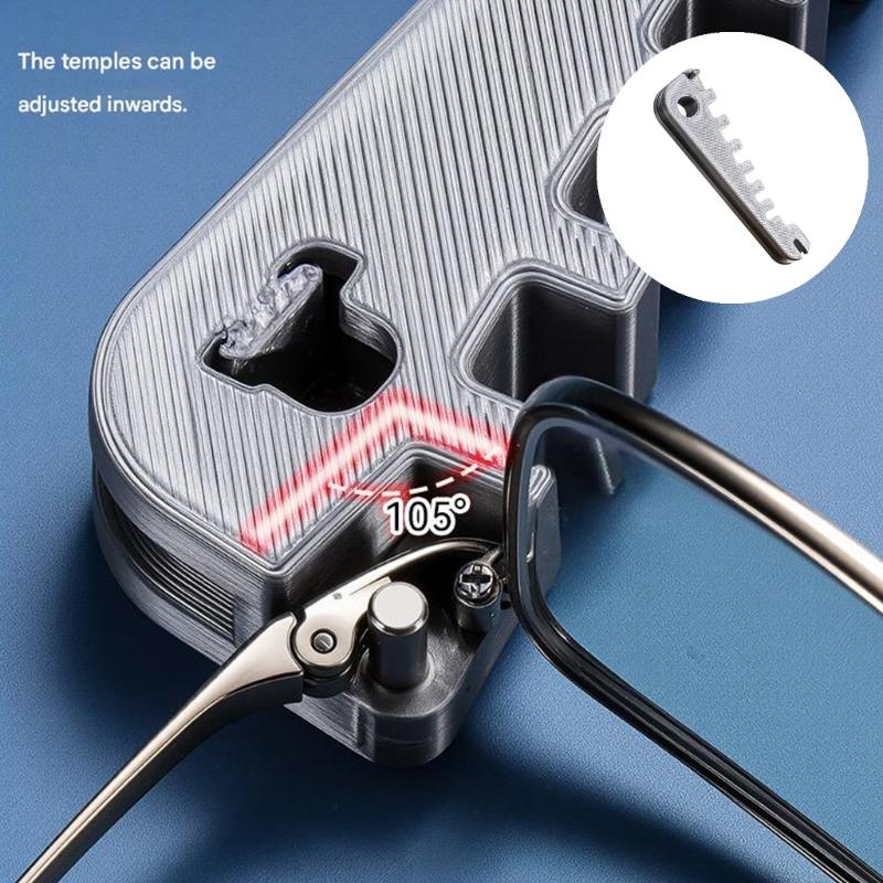 High Quality PETG Glasses Leg Adjuster Tool with Ergonomic Design for Easy Adjustment on Multiple Frames