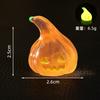 New Halloween luminous pumpkin lamp micro-landscape gardening landscaping accessories, creative car luminous ornaments