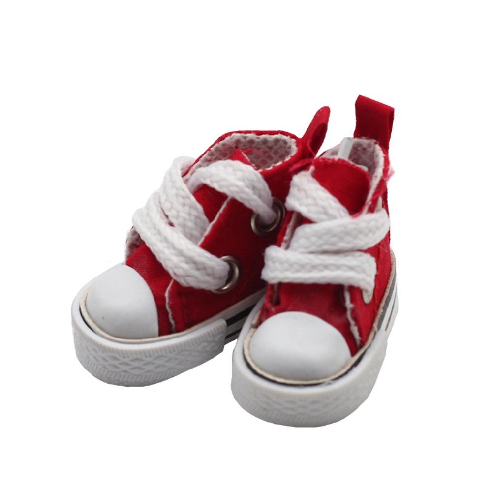 10CM bavlněné plátěné boty pro panenky 3,5CM boty na prstový tanec pro koníčky, doplňky pro panenky, hračky pro panenky