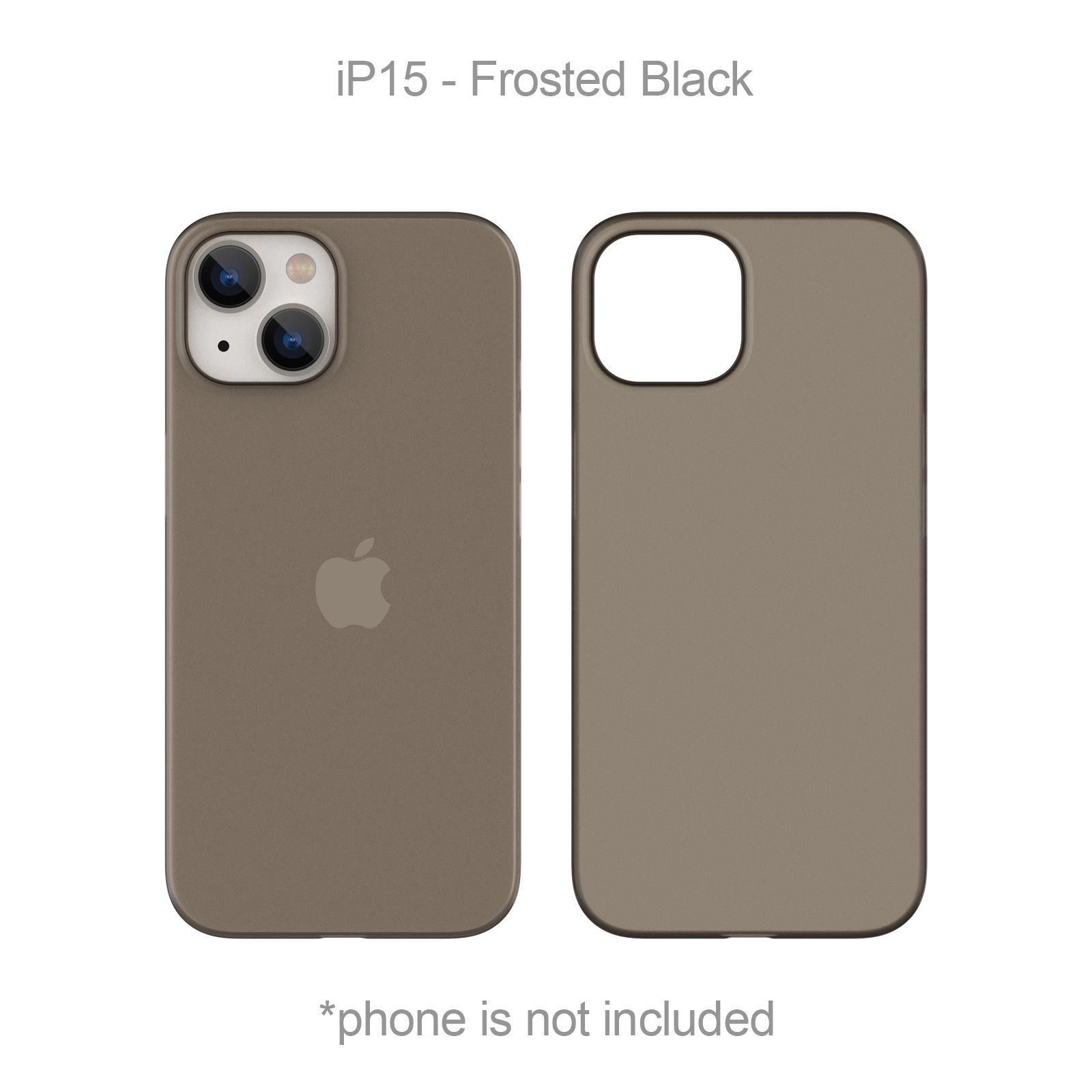 

Чехол для Apple iPhone 15: Ультратонкий полипропиленовый чехол с большим отверстием для iPhone 14/13/12 Pro Max, матовый дизайн. iPhone 15