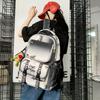 Large Capacity Student Schoolbag Unisex Printed Backpack