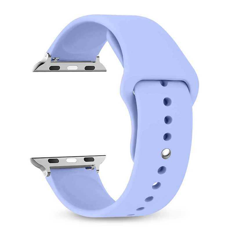 Silicone Band For Watch Strap 44mm 45mm 40mm 41mm 42-38mm 45 Mm Sport Bracelet Iwatch Series 8 7 6 5 4 3 SE 9 Ultra 2 49mm
