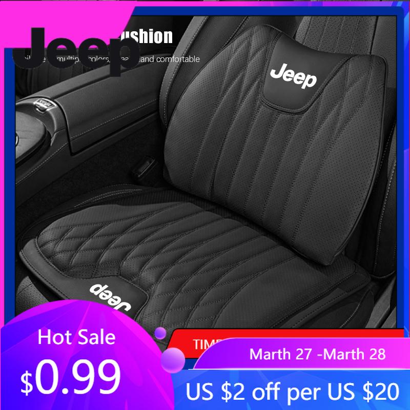 Per Accessori Sedili Auto Jeep Cuscino Sedile Supporto Lombare Per Jeep Renegade Wagoneer Avenger Recon Wrangler JK Gladiator Comp