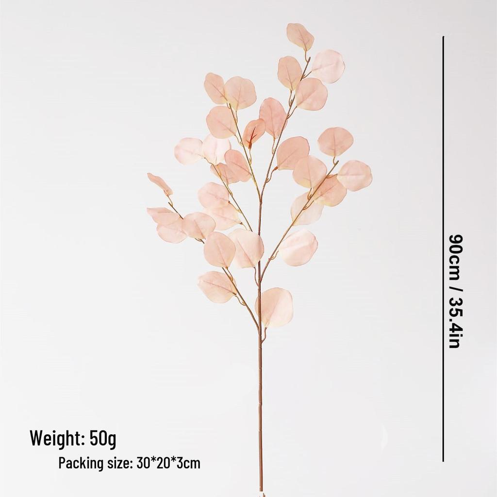 Artificial Eucalyptus Leaf Arrangement - Green Plant Decor