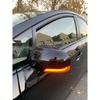 For Toyota Camry Prius REIZ  Mark X Crown Avalon MAJESTA Side Mirror LED Turn Signal Indicator Repeater Lamp Blinker Light