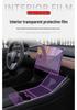 Tesla Model 3/Y Interior Protective Film for Center Console, Navigation & Gear Shift