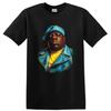 The Notorious Big Hip Hop Artist Portrait T Shirt Colorful Rap Tee